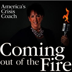 coming out of the fire podcast Coming Out of the Fire podcast graphic